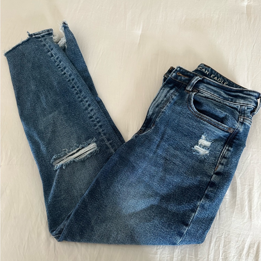 AE mom jeans